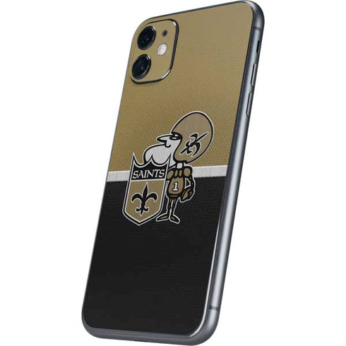 NFL New Orleans Saints Vintage iPhone 11 Skin